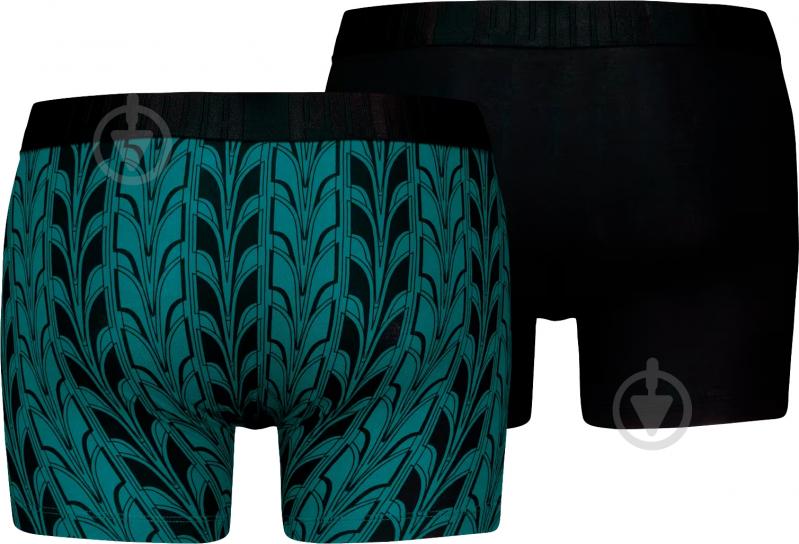 Труси чоловічі Puma MEN TERRACE PRINT BOXER 2P93860902 L зелений - фото 2