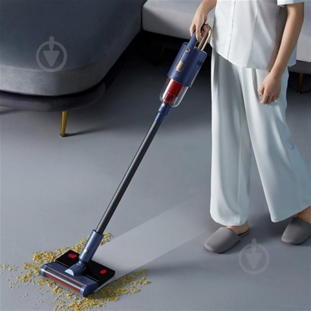 Пылесос аккумуляторный Deerma VC20 Pro Cordless Vacuum Cleaner blue - фото 2