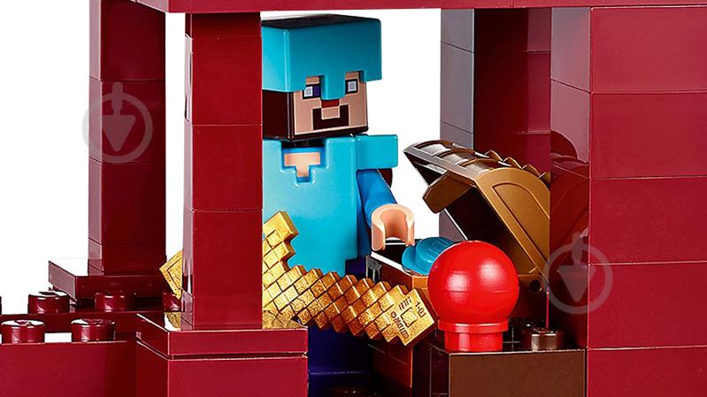 Конструктор LEGO Minecraft Пекельна фортеця 21122 - фото 5