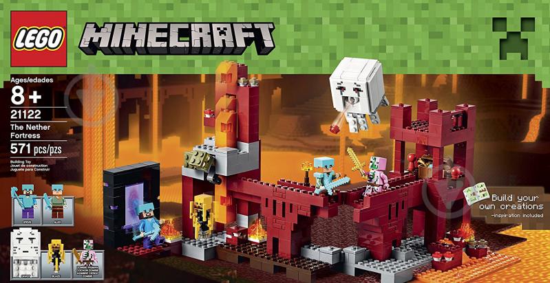 ᐉ Конструктор LEGO Minecraft Адская крепость 21122 • Купить в Киеве, Украине • Лучшая цена в Эпицентр К