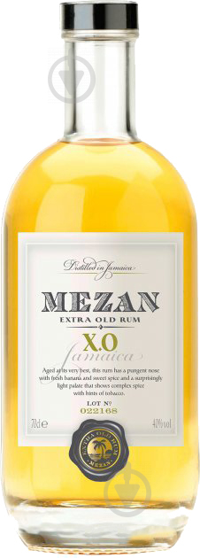 Ром MEZAN XO Jamaican 40% 0,7 л - фото 1