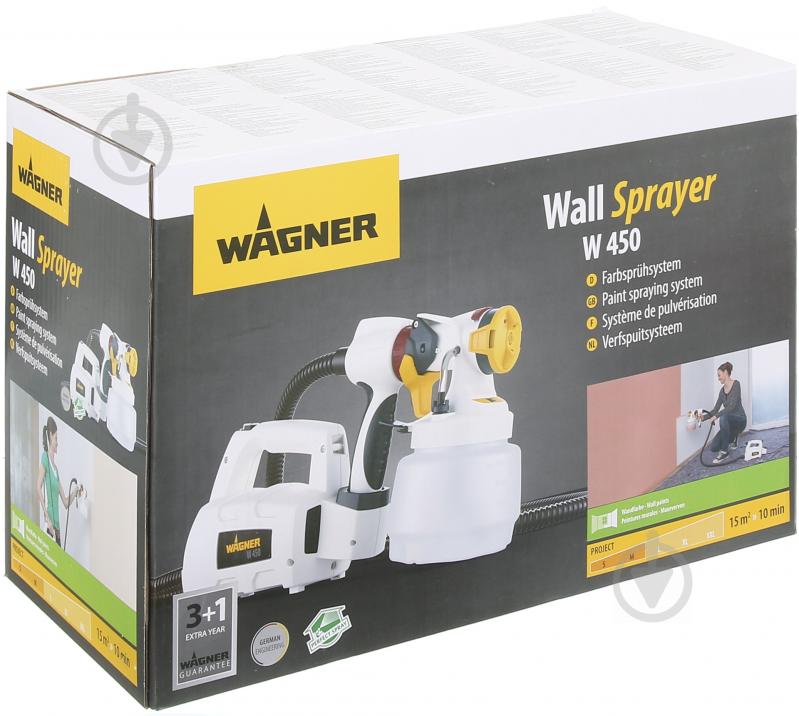 Краскораспылитель Wagner для настенных красок Wall Sprayer 2361524 - фото 8