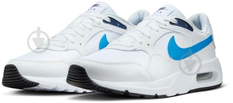 Кроссовки мужские демисезонные Nike AIR MAX SC CW4555-113 р.47 белые - фото 5