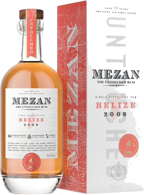 Ром MEZAN Belize 2008 40% 0,7 л - фото 1