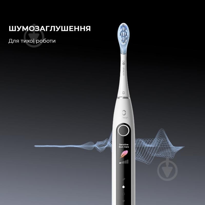 Электрическая зубная щетка Oclean X Pro 20 Electric Toothbrush Green - фото 15