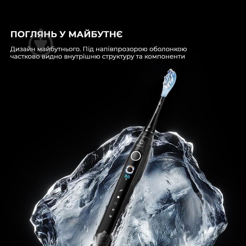 Электрическая зубная щетка Oclean X Pro 20 Electric Toothbrush Green - фото 3