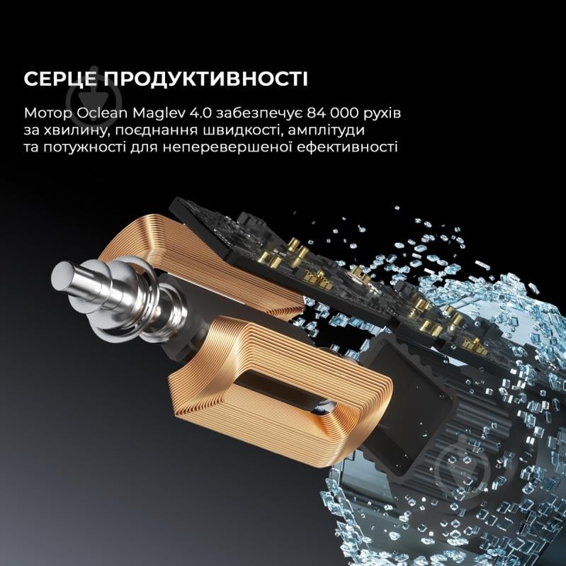 Электрическая зубная щетка Oclean X Pro 20 Electric Toothbrush Green - фото 9