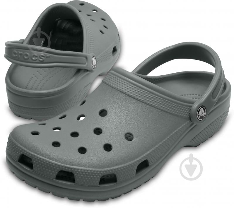Сабо Crocs Classic SltGry 10001-0DA р.45/46 серый - фото 3