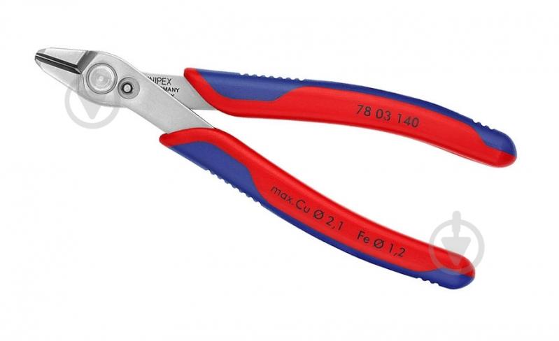 Кусачки KNIPEX Electronic Super Knips® 1 шт. 78 03 140 - фото 1 Кусачки KNIPEX Electronic Super Knips® 1 шт. 78 03 140 - фото 1