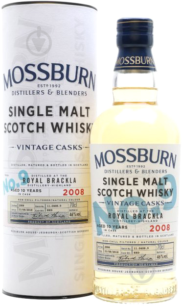 Виски MOSSBURN Vintage Casks No9 Royal Brackla 10 Y.О. 0,7 л - фото 1