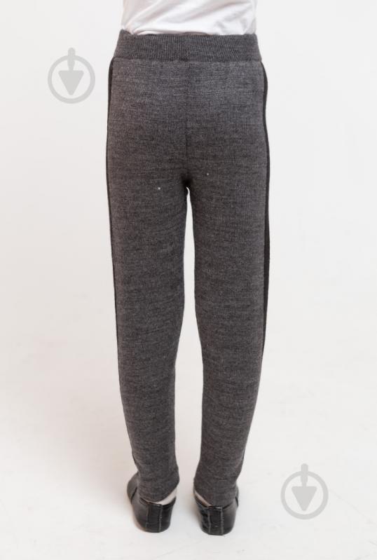 Лосины детские ART KNIT с лампасами р.134-140 графит - фото 3