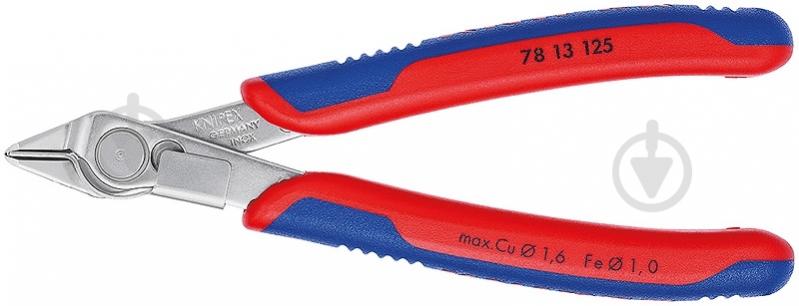Кусачки KNIPEX Electronic Super Knips® 1 шт. 78 13 125 - фото 1
