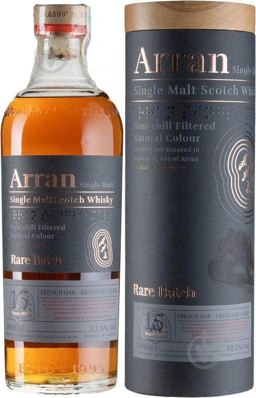 Виски Arran Rare Batch French Oak (tube) - фото 1