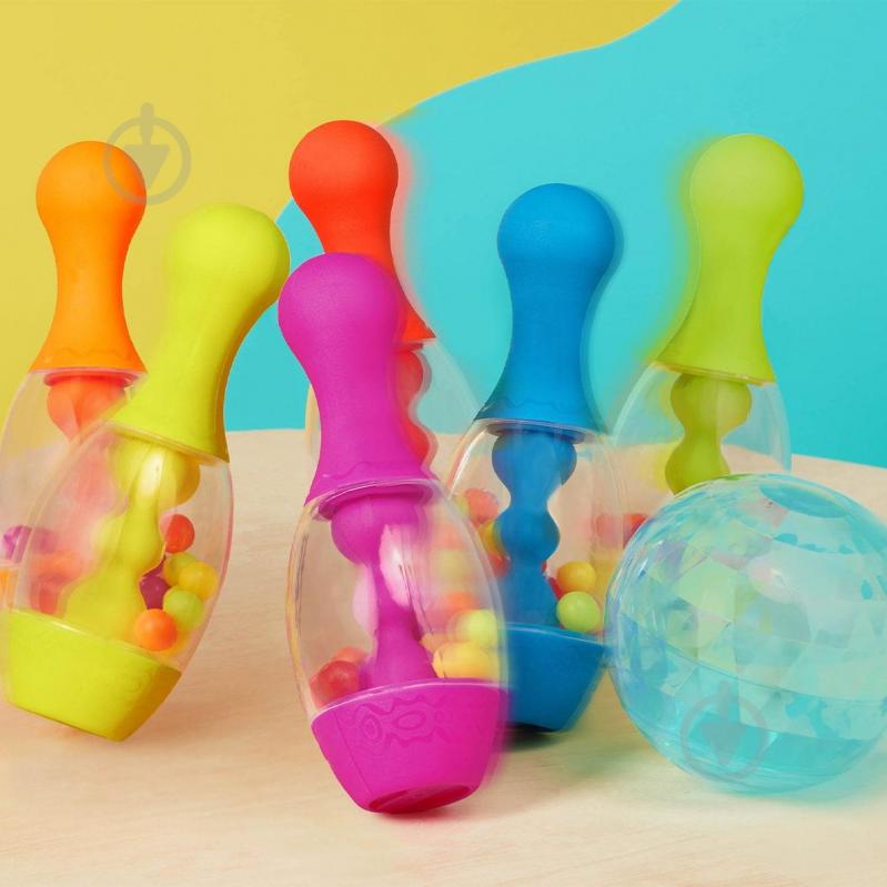 Игровой набор Battat Красочный боулинг BX2438Z - фото 5 Игровой набор Battat Красочный боулинг BX2438Z - фото 5