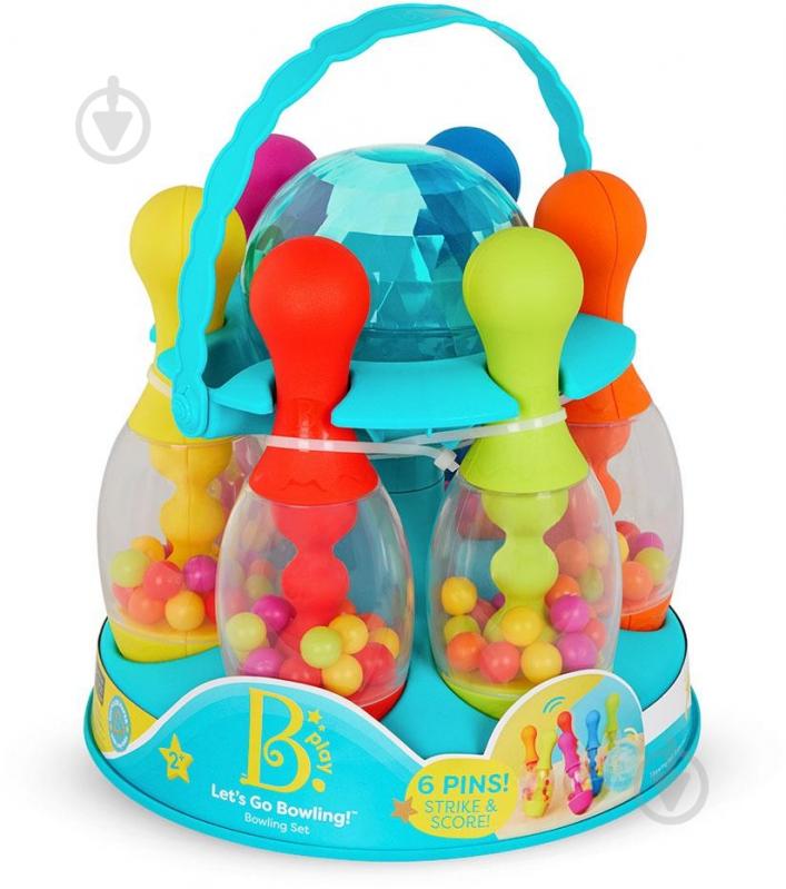 Игровой набор Battat Красочный боулинг BX2438Z - фото 1 Игровой набор Battat Красочный боулинг BX2438Z - фото 1
