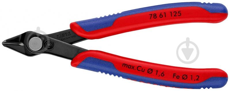 Кусачки KNIPEX Electronic Super Knips® 1 шт. 78 61 125 - фото 1