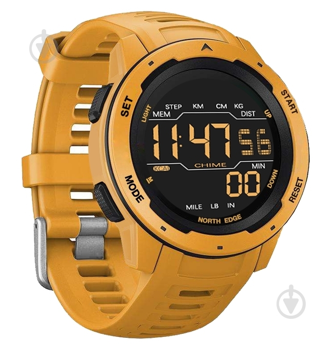 Часы тактические MARS Pro Yellow 5BAR North Edge - фото 2