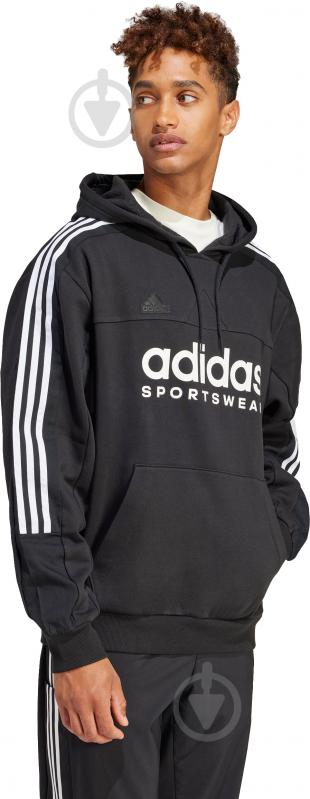 Джемпер Adidas M TIRO HOODIE IV8126 р.S черный - фото 1