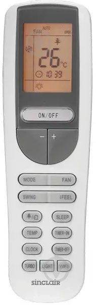 Кондиціонер Sinclair Keyon SIH/SOH-09BIK2 9000 BTU - фото 6