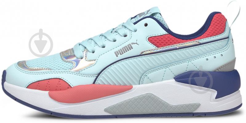 Кроссовки женские демисезонные Puma X-Ray? Square Iri Wmn s 37596503 р.36 голубые - фото 1