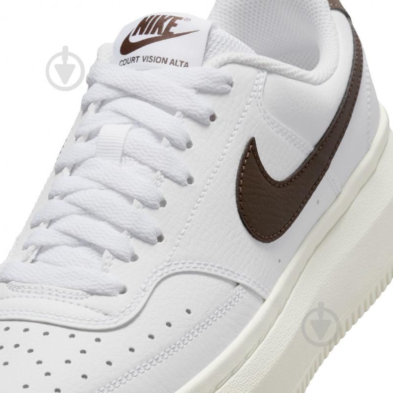 Кросівки жіночі демісезонні Nike COURT VISION ALTA DM0113-103 р.36,5 білі - фото 9