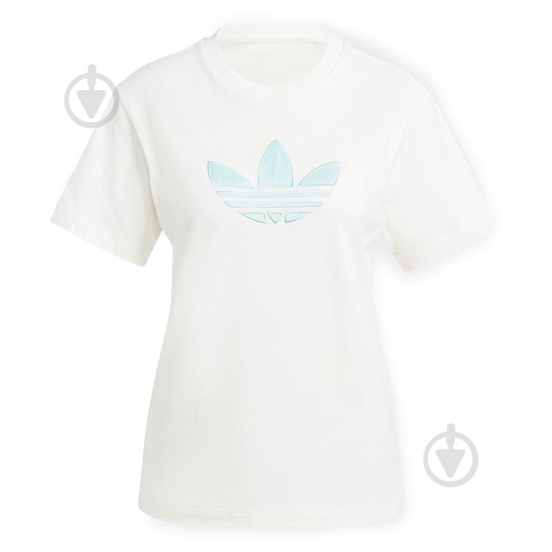 Футболка Adidas MONOGRAM TEE IS3867 р.XS белый - фото 5