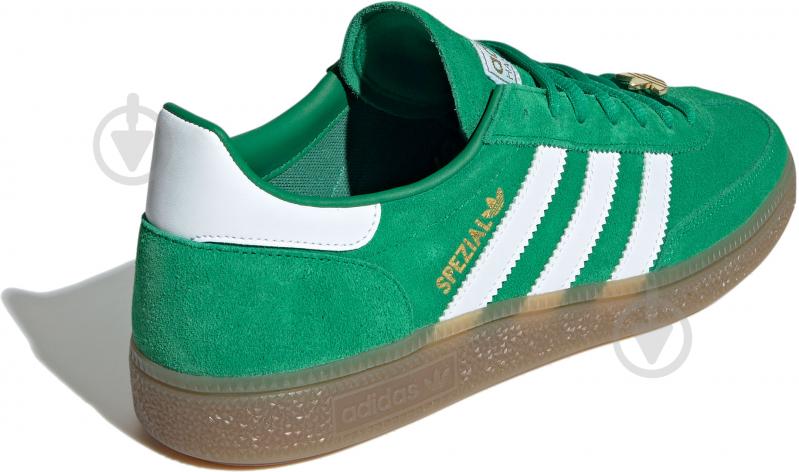 Кроссовки женские демисезонные Adidas HANDBALL SPEZIAL JH9232 р.36 2/3 зеленые - фото 4