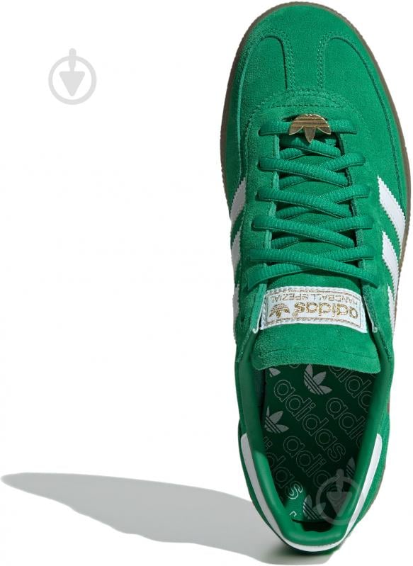 Кроссовки женские демисезонные Adidas HANDBALL SPEZIAL JH9232 р.36 2/3 зеленые - фото 7