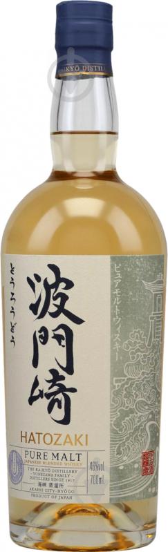 Виски HATOZAKI Japanese Pure Malt Whisky 0,7 л - фото 1