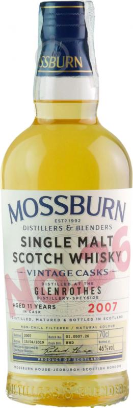 Виски MOSSBURN Vintage Casks No26 Glenrothes 11 Y.O. 0,7 л - фото 1