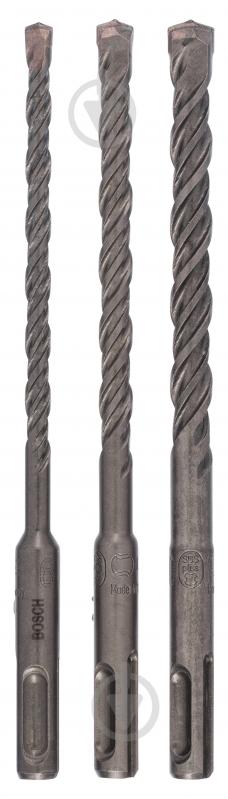 Набор буров Bosch 5 SDS-plus 6x3 шт. 1617000117 - фото 1