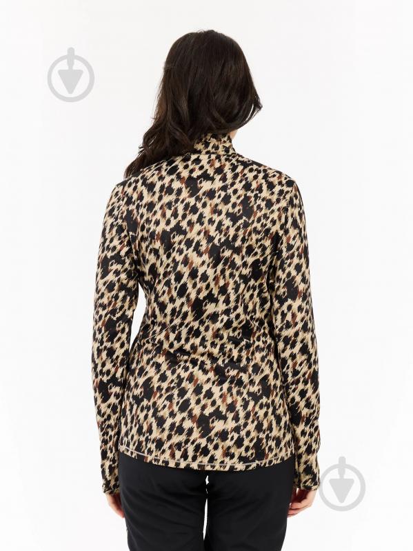 Джемпер Protest Vessy Leopard mid layer P12652013-567 р.M коричневый - фото 2