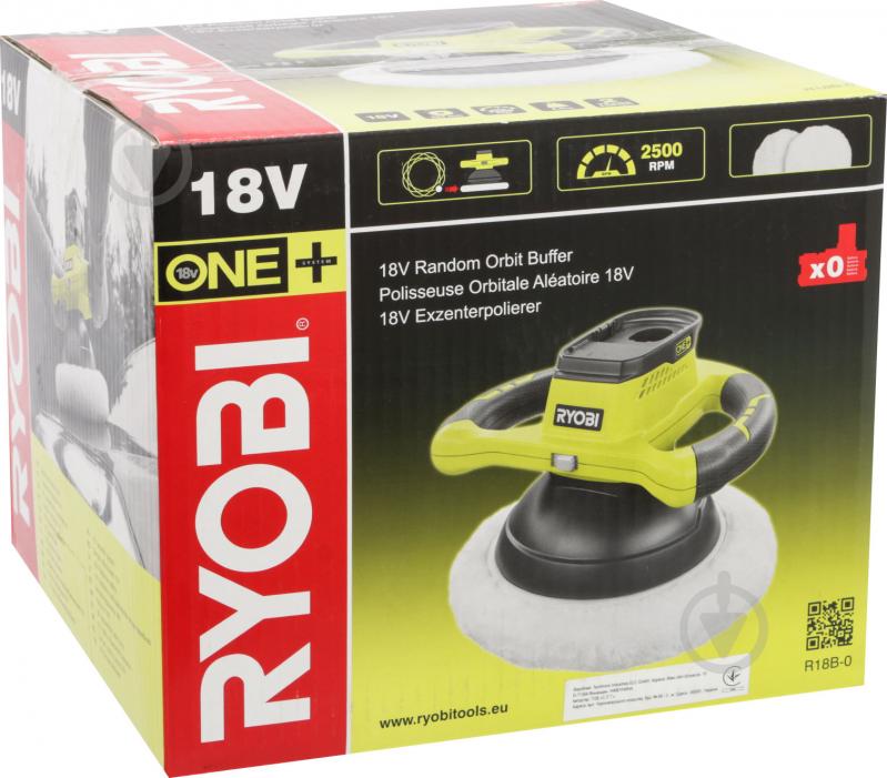 Полировальная машина RYOBI ONE+ R18B-0 - фото 4