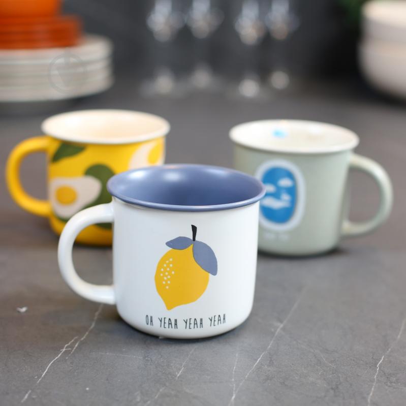 Чашка Fiora Lemon 400 мл - фото 2 Чашка Fiora Lemon 400 мл - фото 2