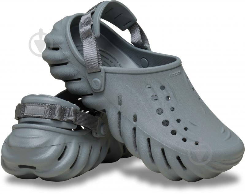 Сабо Crocs Echo Clog 207937-0Z3 р.41/42 сірий - фото 3
