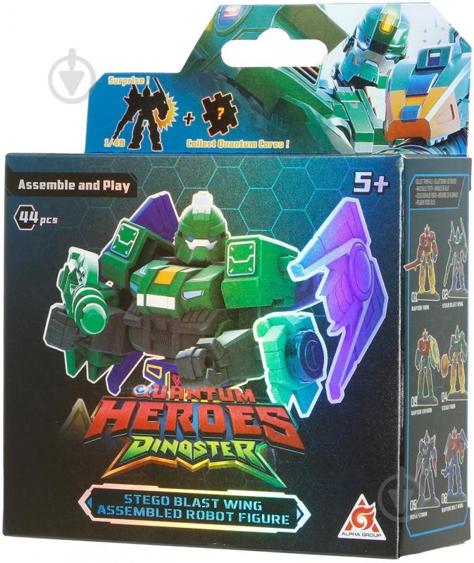 Игрушка DINOSTER Робот-конструктор Стего Бласт Винг EU580881A-2 - фото 3 Игрушка DINOSTER Робот-конструктор Стего Бласт Винг EU580881A-2 - фото 3