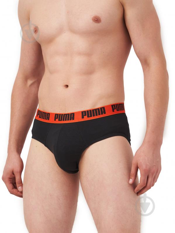 Труси чоловічі Puma MEN EVERYDAY BRIEF 2P93832213 S чорний - фото 2