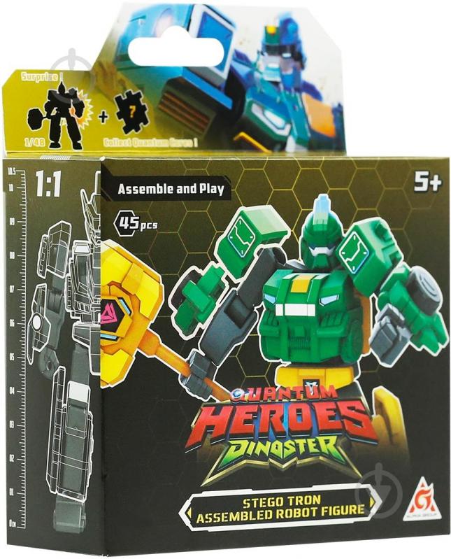 Игрушка DINOSTER Робот-конструктор Стего Трон EU580881A-4 - фото 2 Игрушка DINOSTER Робот-конструктор Стего Трон EU580881A-4 - фото 2