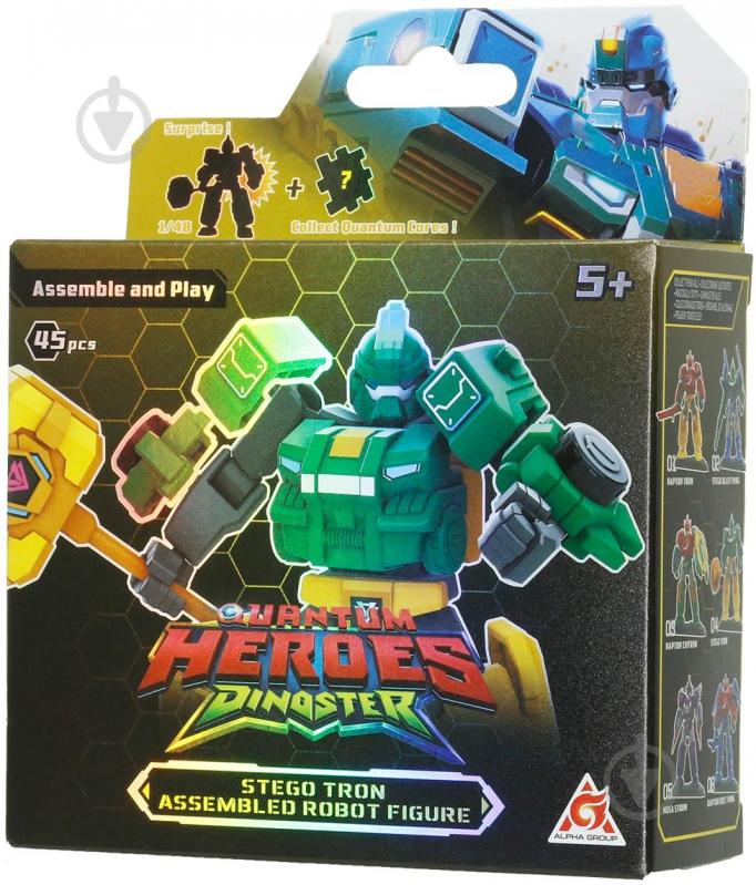 Игрушка DINOSTER Робот-конструктор Стего Трон EU580881A-4 - фото 3 Игрушка DINOSTER Робот-конструктор Стего Трон EU580881A-4 - фото 3