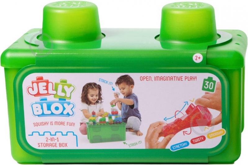 Конструктор Jelly Blox В кейсе 2 в 1 строй-складывай 931693 - фото 1 Конструктор Jelly Blox В кейсе 2 в 1 строй-складывай 931693 - фото 1
