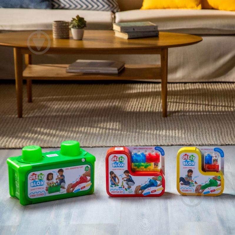 Конструктор Jelly Blox В кейсе 2 в 1 строй-складывай 931693 - фото 9 Конструктор Jelly Blox В кейсе 2 в 1 строй-складывай 931693 - фото 9