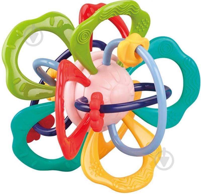 Іграшка Kiddi Smart прорізувач Kiddi Smart Барвиста квітка DM321-UA - фото 2