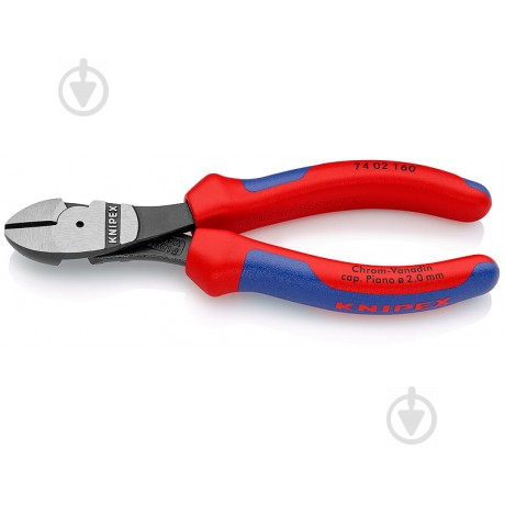 Кусачки KNIPEX боковые особой мощности 1 шт. 74 02 160 - фото 1