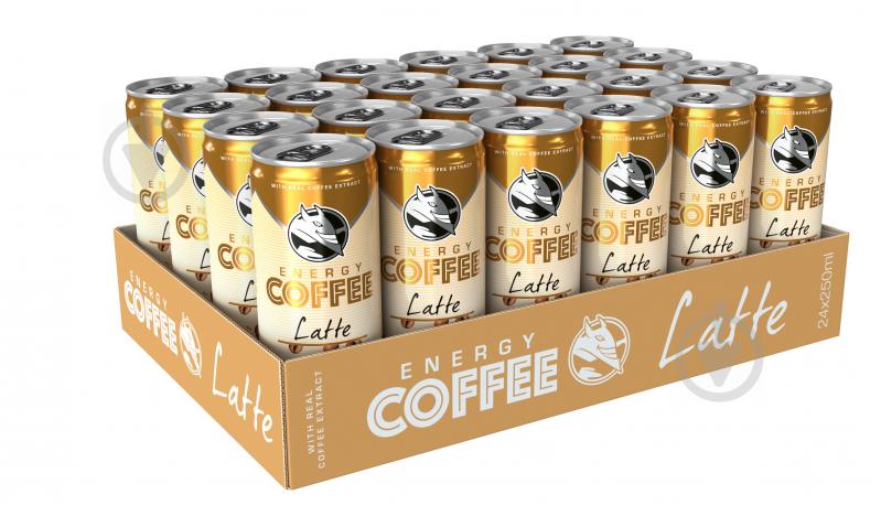 Енергетичний напій HELL Холодна кава з молоком Energy Coffee Latte 0,25 л - фото 2