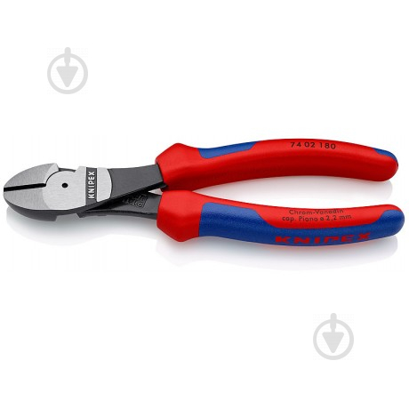 Кусачки KNIPEX боковые особой мощности 1 шт. 74 02 180 - фото 1