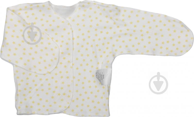 Льоля дитяча Bambinelli жовта зiрочка р.62 білий із малюнком - фото 1