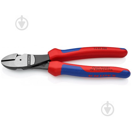 Кусачки KNIPEX боковые особой мощности 1 шт. 74 02 200 - фото 1