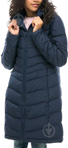 Пальто жіноче зимове Jack Wolfskin Selenium Coat 1202081-1910 р.XL темно-синє - фото 4