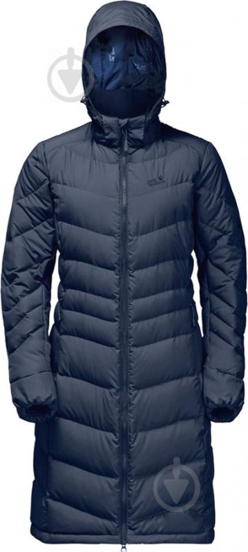 Пальто жіноче зимове Jack Wolfskin Selenium Coat 1202081-1910 р.XL темно-синє - фото 5