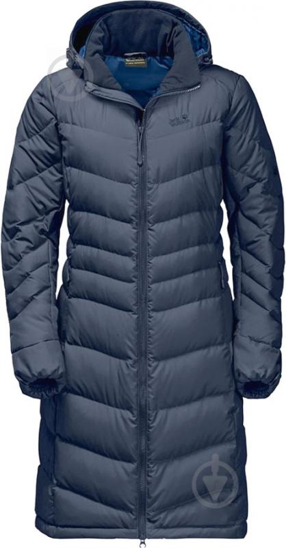 Пальто жіноче зимове Jack Wolfskin Selenium Coat 1202081-1910 р.XL темно-синє - фото 3